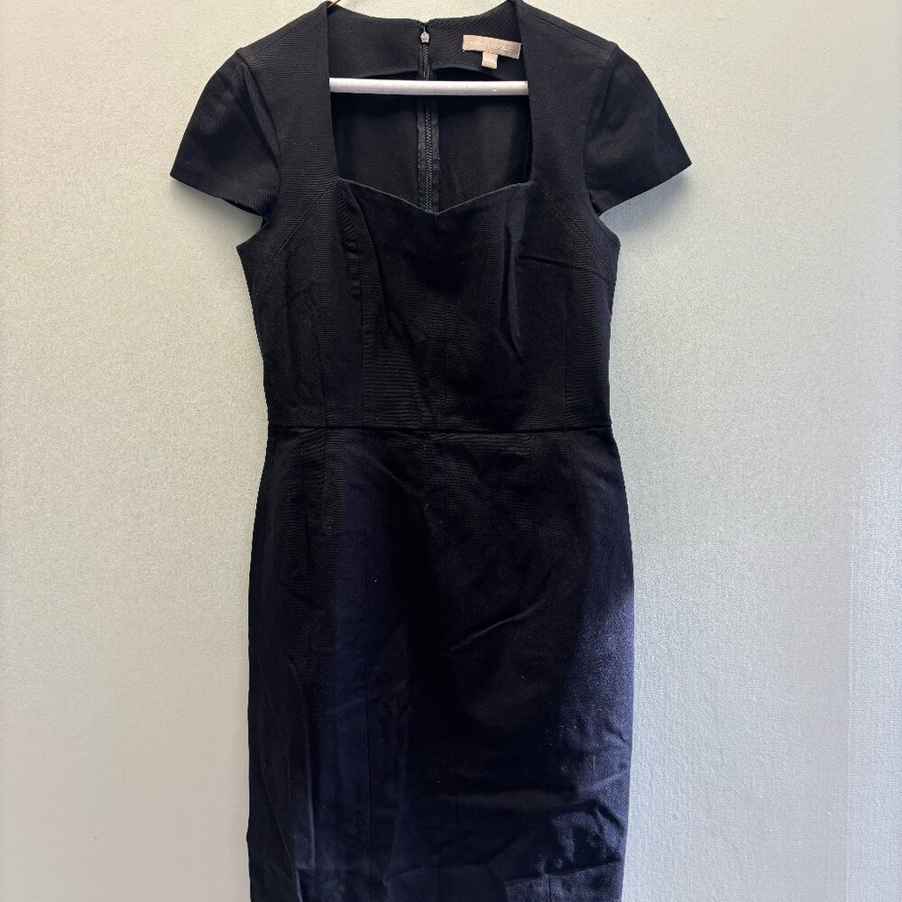 BANANA REPUBLIC BLACK MINI WORK DRESS